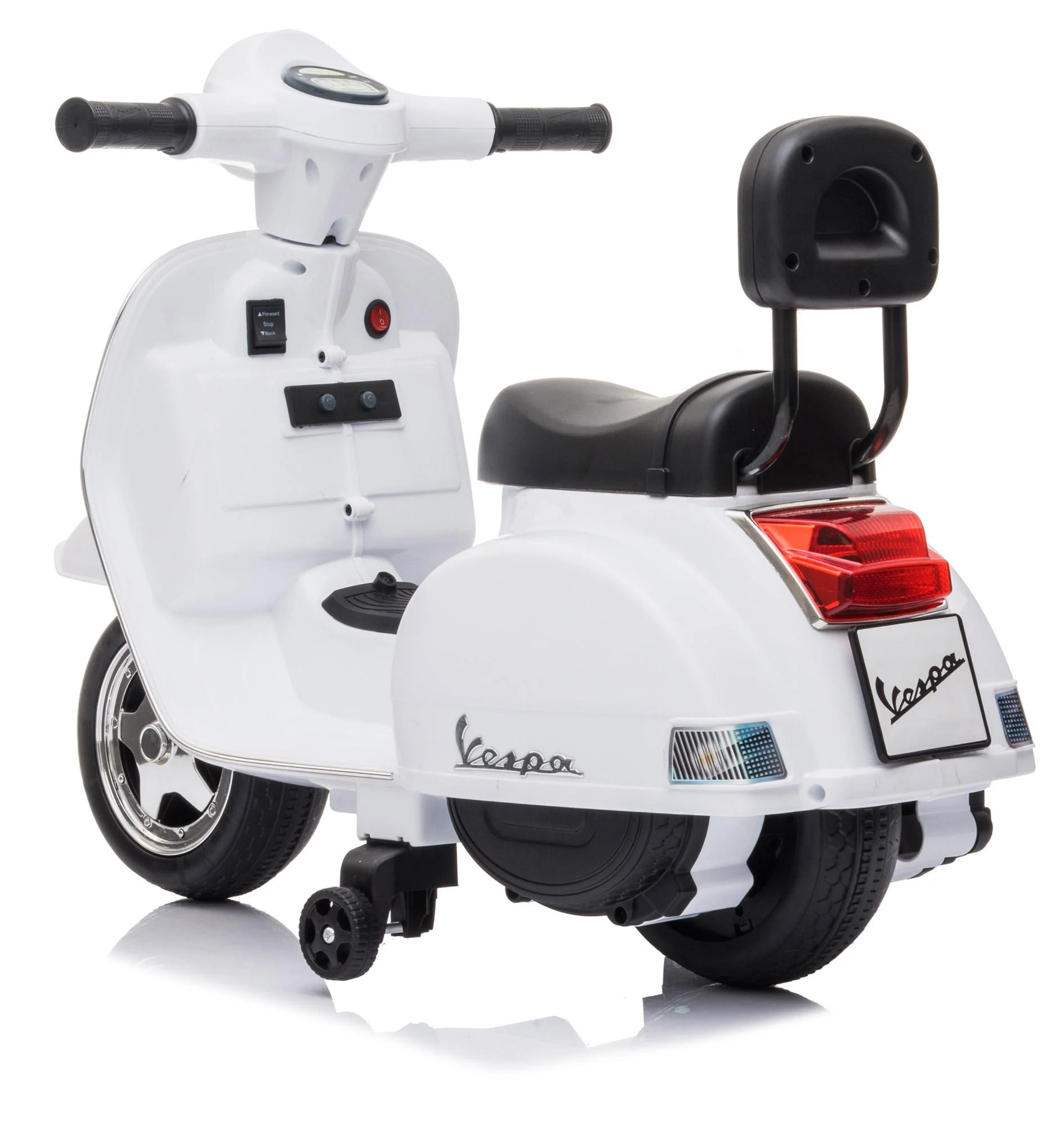 Piaggio Mini Vespa PX150 Elettrica 6V per Bambini Bianca
