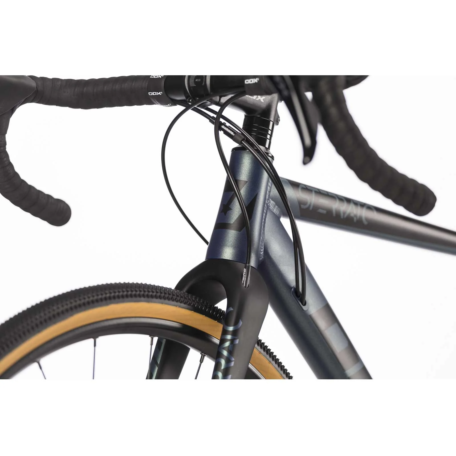 28 Zoll Herren Gravel Bike STERRATO 7.0 Fahrrad 2 x 10 Gang Shimano GRX-400