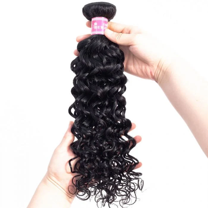 Brazilian Hair Brazilian Water Wave 1 Bundles Wet And Wavy Virgin Human Hair