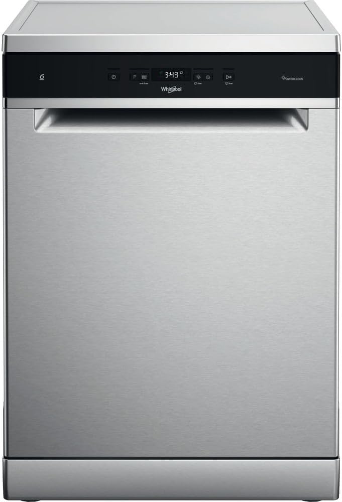 Whirlpool Lavastoviglie FS 60cm classe A, 14 coperti, terzo cesto flessibile, 6° senso, PowerCleanPro