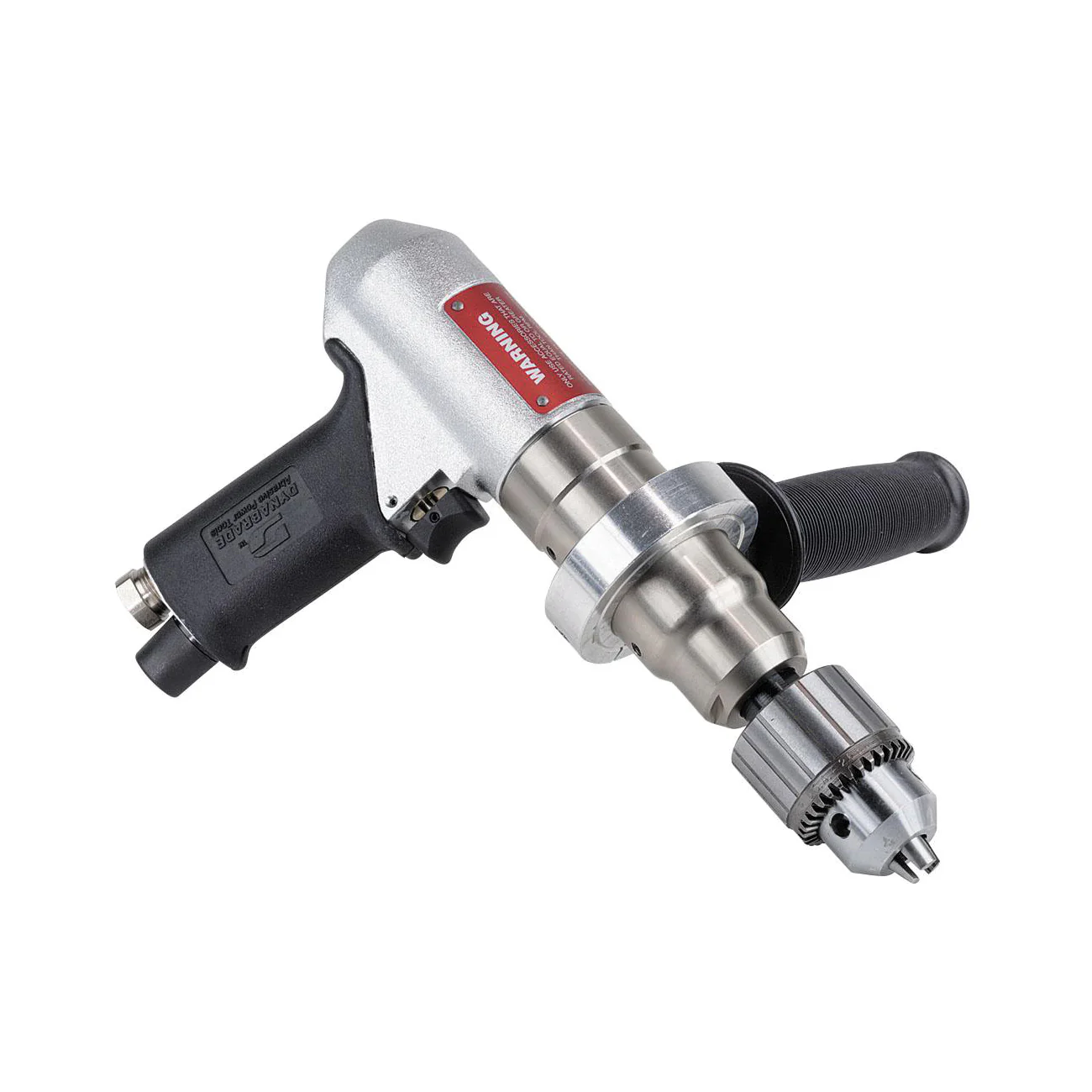 Dynabrade 53090  ~  1/2 Inch Drill .7 Hp 950 Rpm Pistol Grip Geared Rear Exhaust Keyed Jacobs