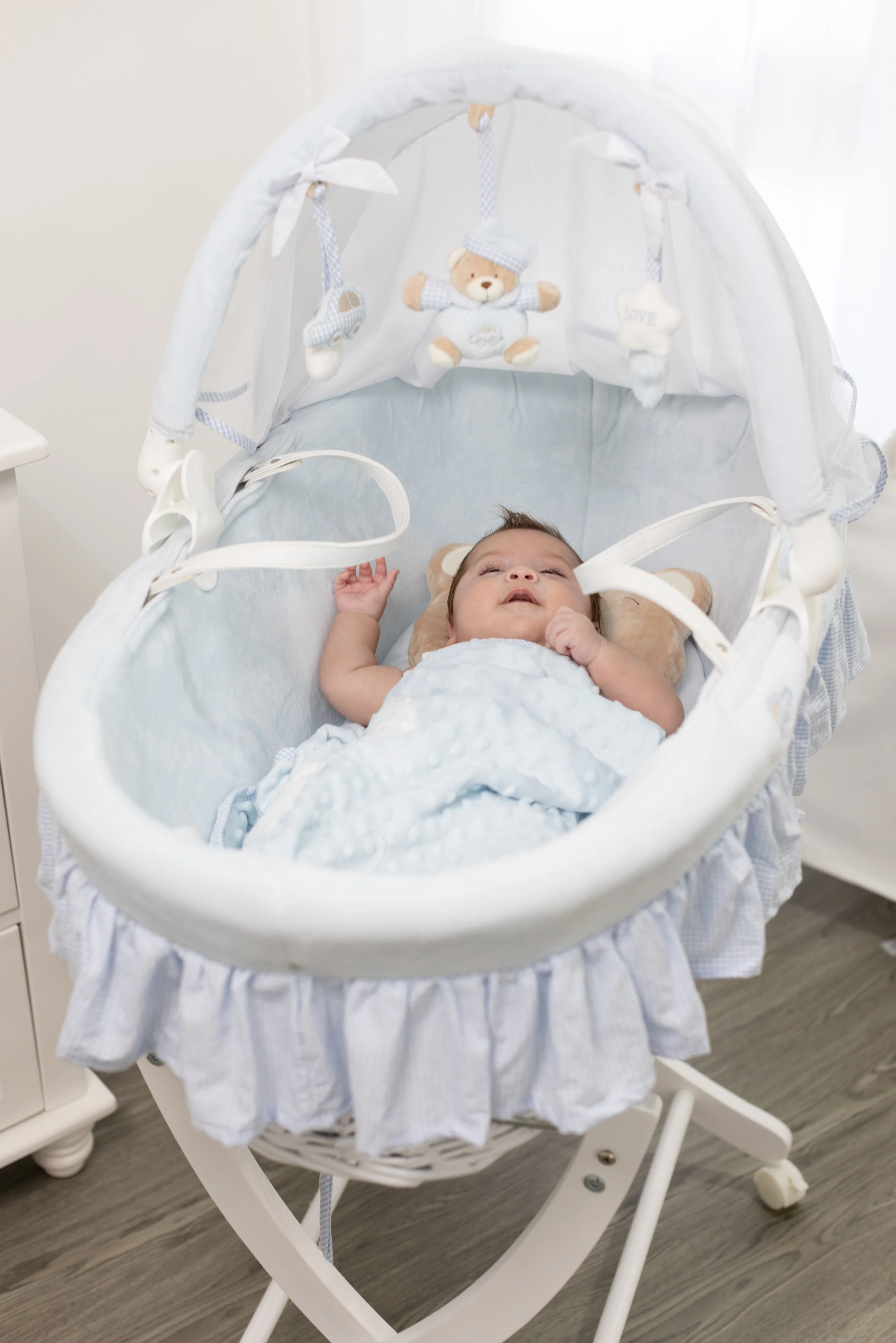 Bassinet Set | Blue