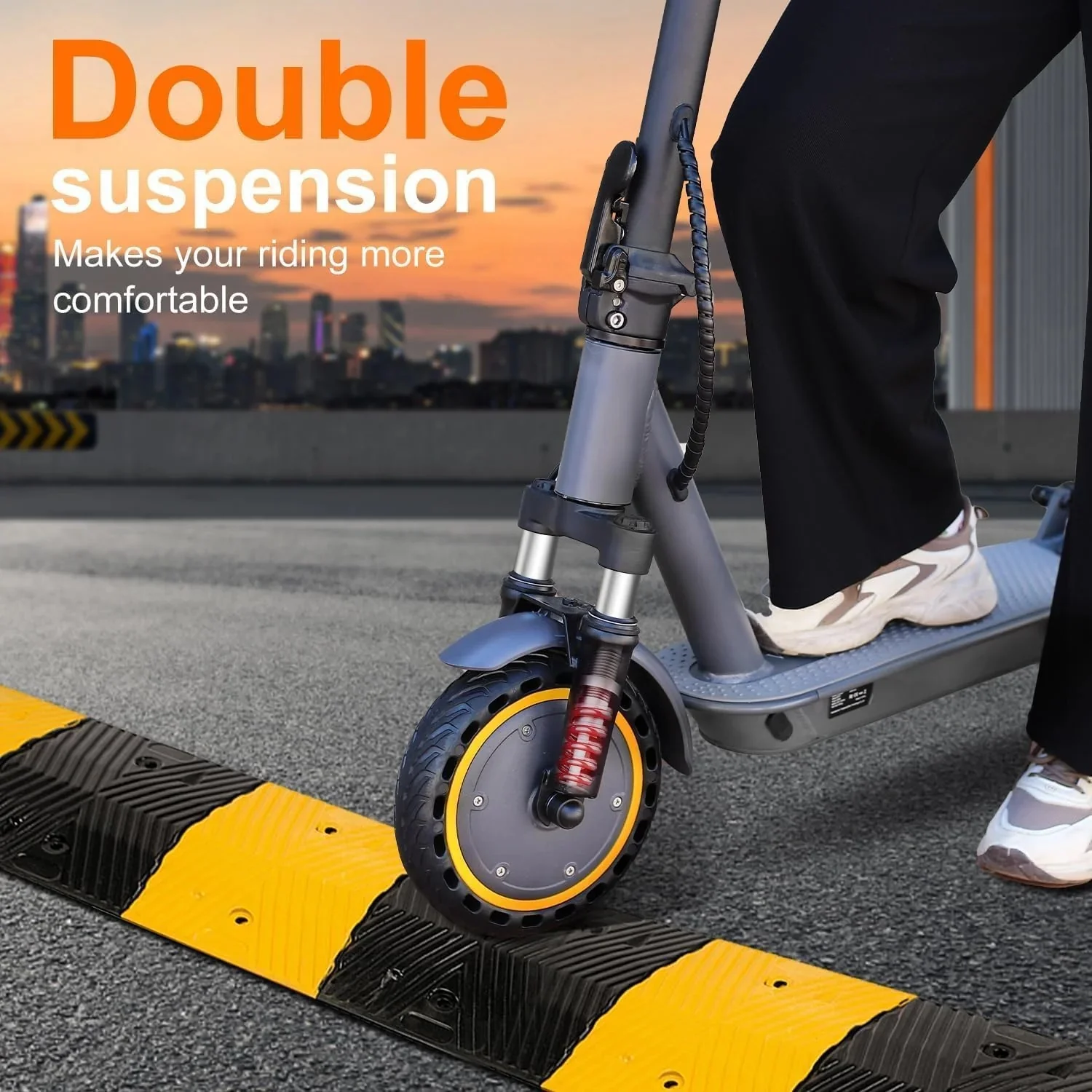 Electric scooter, 350W/500W powerful motor, 8.5