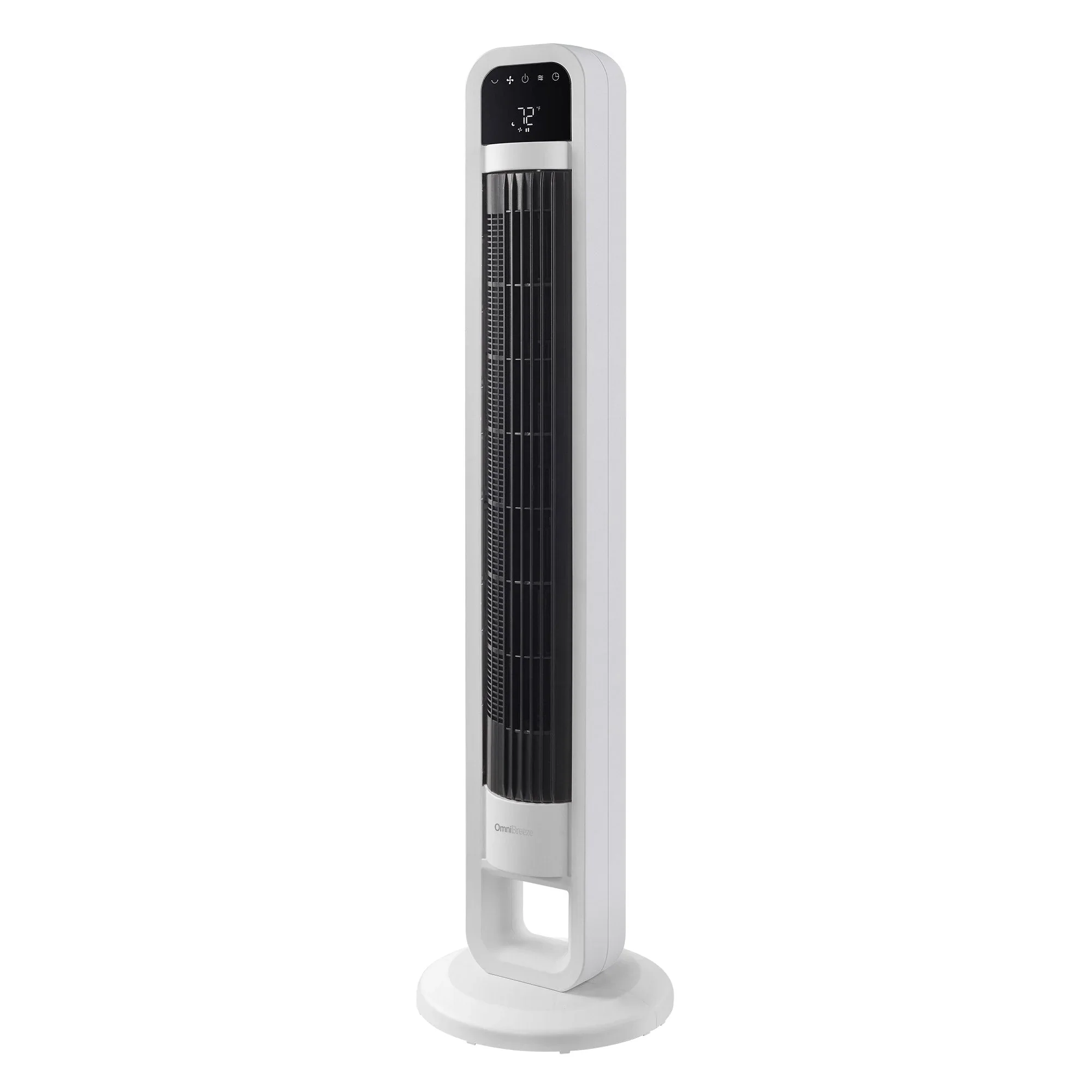 OmniBreeze Tower Fan with Internal Oscillation and Wi-Fi