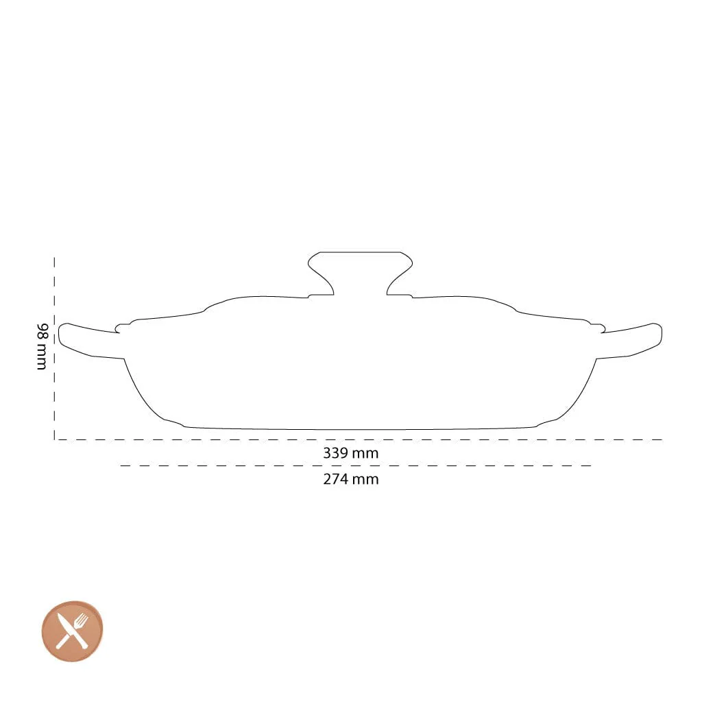 Le Creuset - Casseruola Signature Campagnard Blossom 26 cm