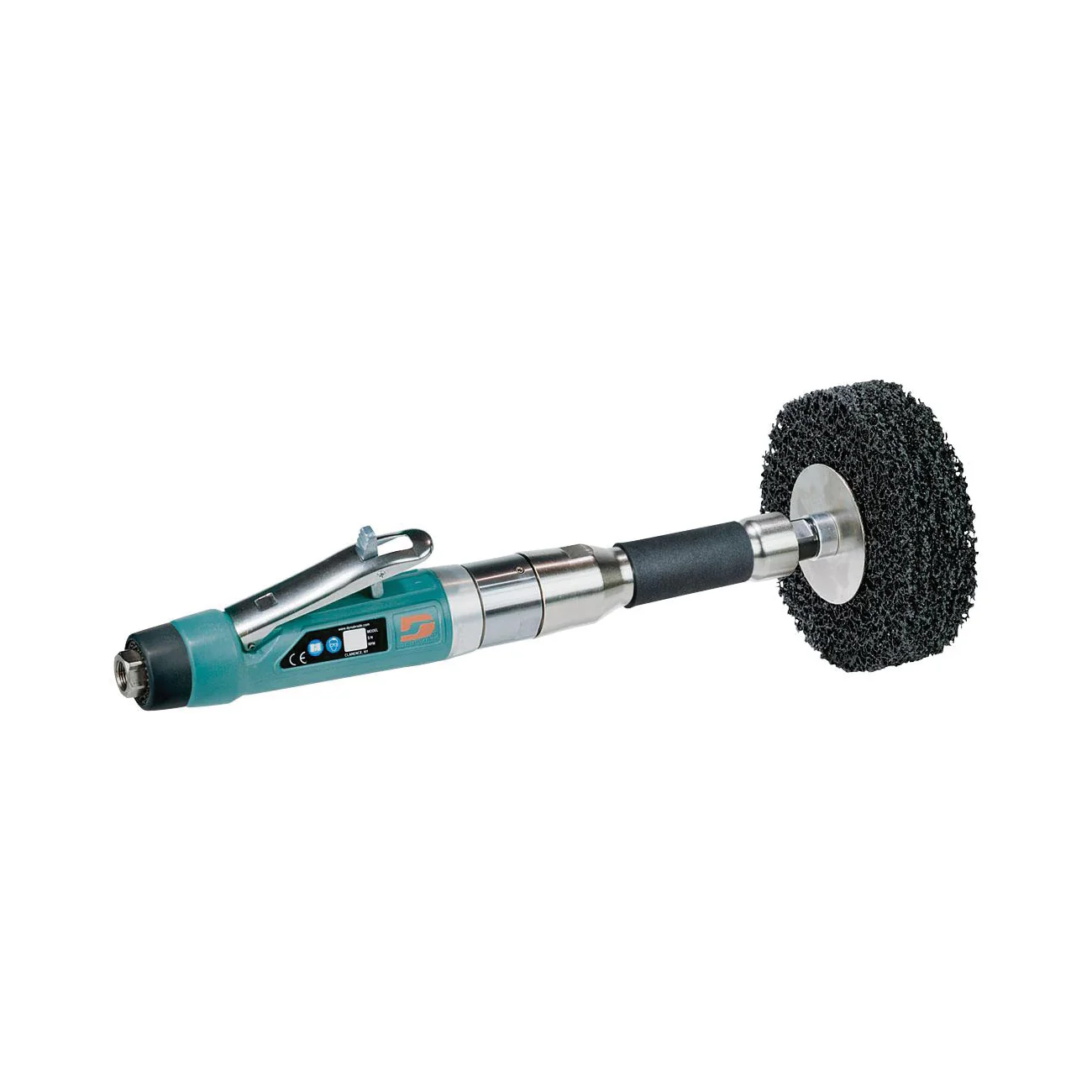 Dynabrade Dynastraight 13512  ~  Dynastraight 6 Inch Extension Finishing Tool 1 Hp Straight-Line 3400 Rpm Rear Exhaust 1/2 Inch Diameter Arbor
