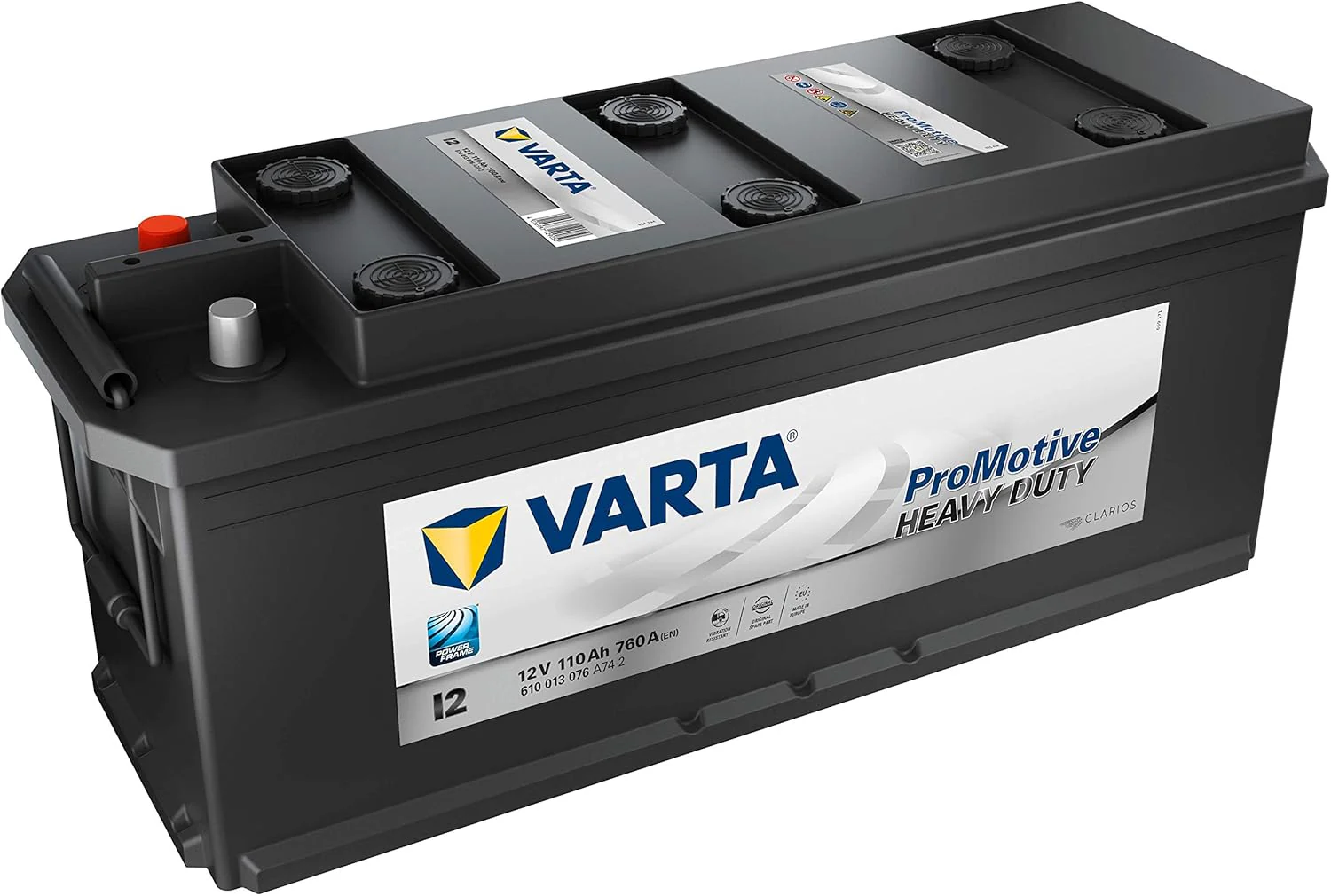 Varta Promotive Black I2-12 V / 110 Ah - 760 A/EN SHD RF haszongépjármű akkumulátor