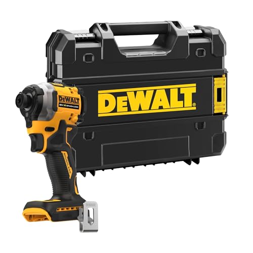 DEWALT DCF850NT XJ,Avvitatore ad impulsi compatto 3 velocità 18V XR BRUSHLESS attacco 1/4”. Coppia di serraggio 205Nm : Fai da te
