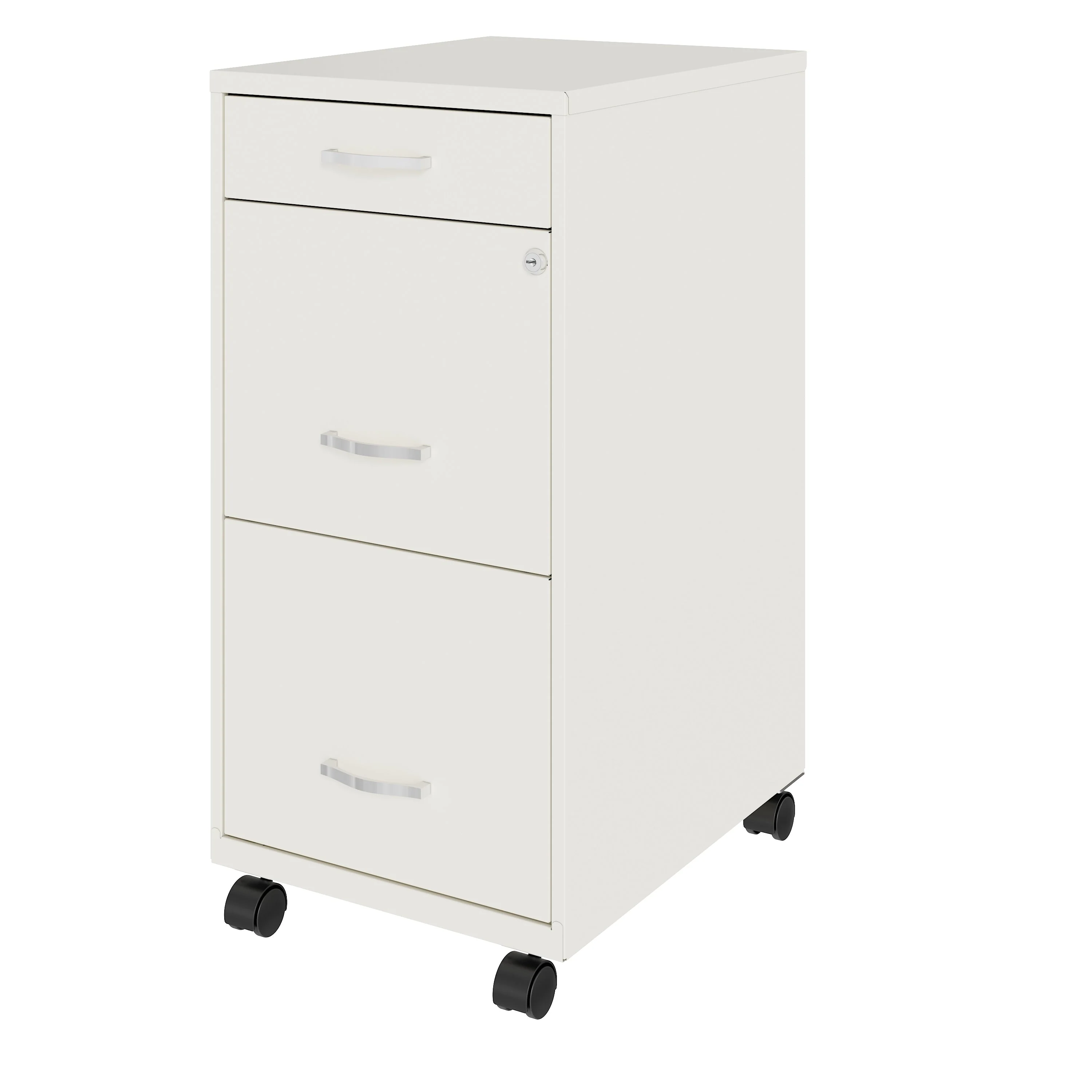 Space Solutions 18 Deep 3 Drawer Metal File Cabinet