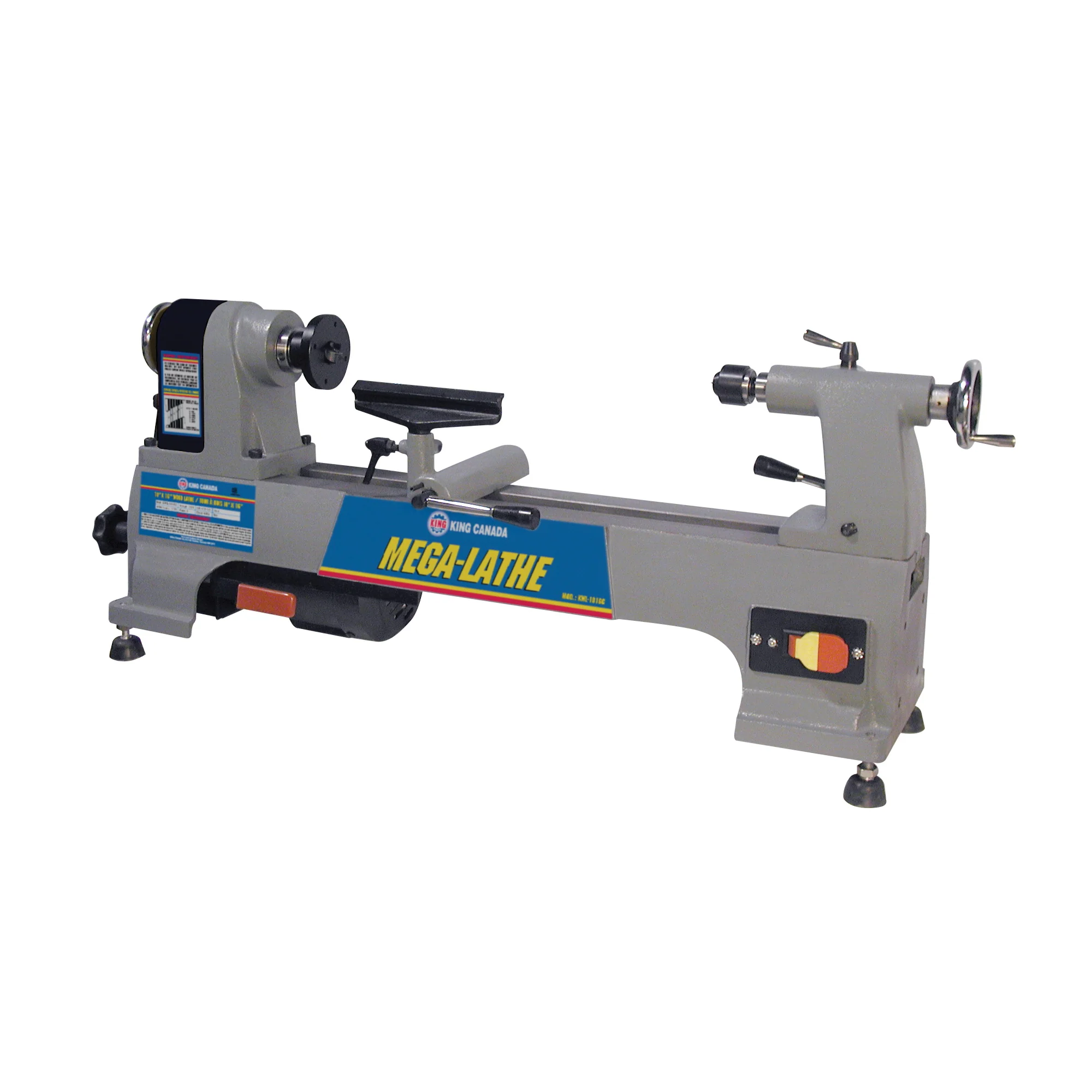 King Canada KWL-1016C  ~  Lather Wood 10 Inch X 16 Inch Mega-Lathe