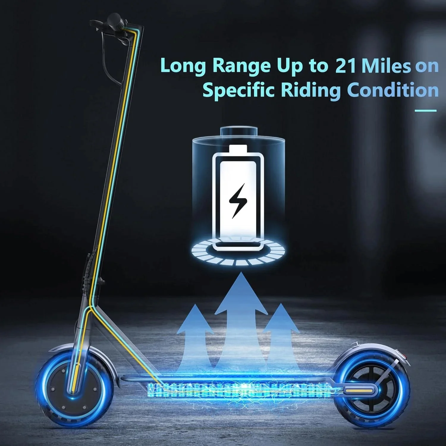 Electric scooter, 350W/500W powerful motor, 8.5
