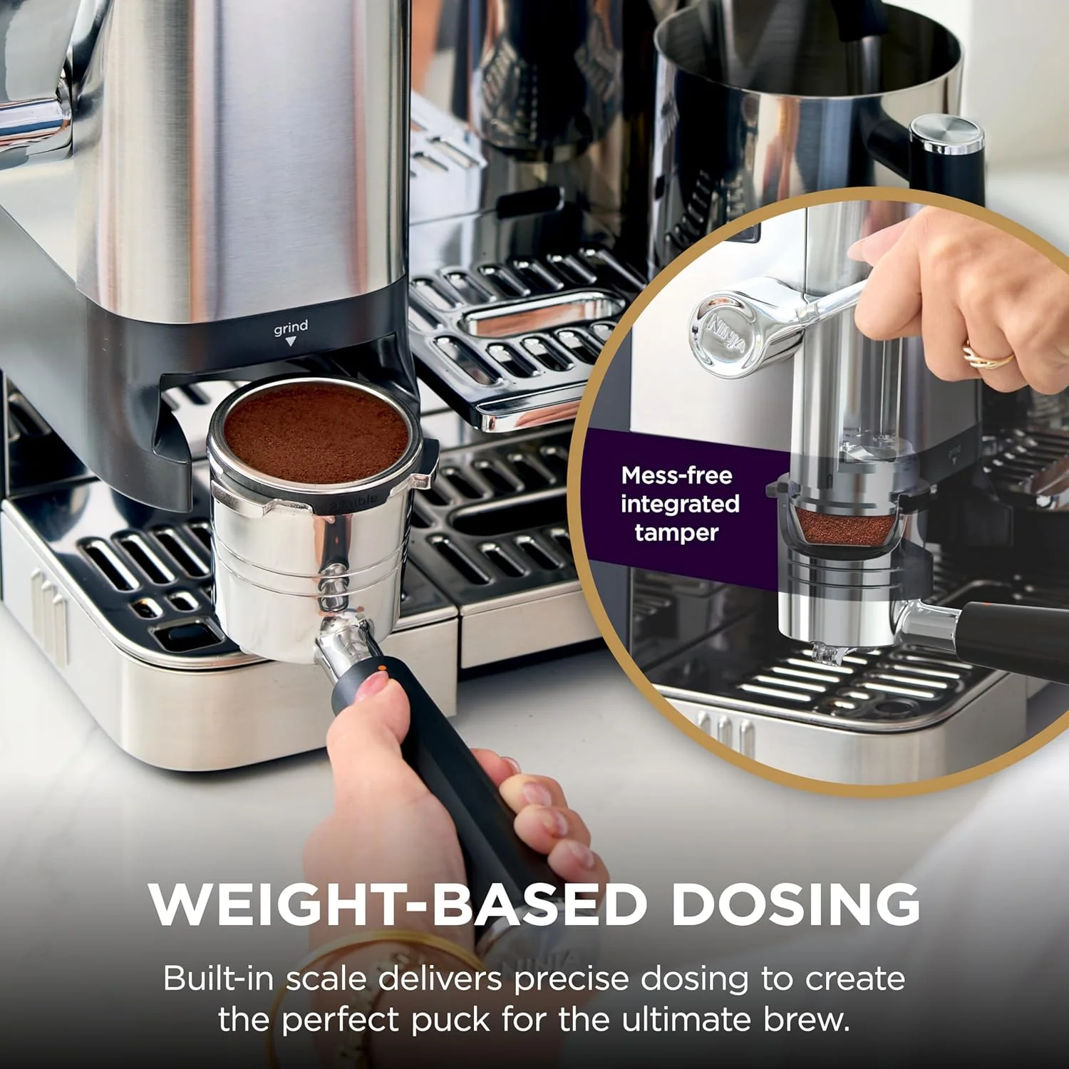 Ninja Luxe Café Pro Series, Espresso Machine, Drip Coffee, Cold Brew