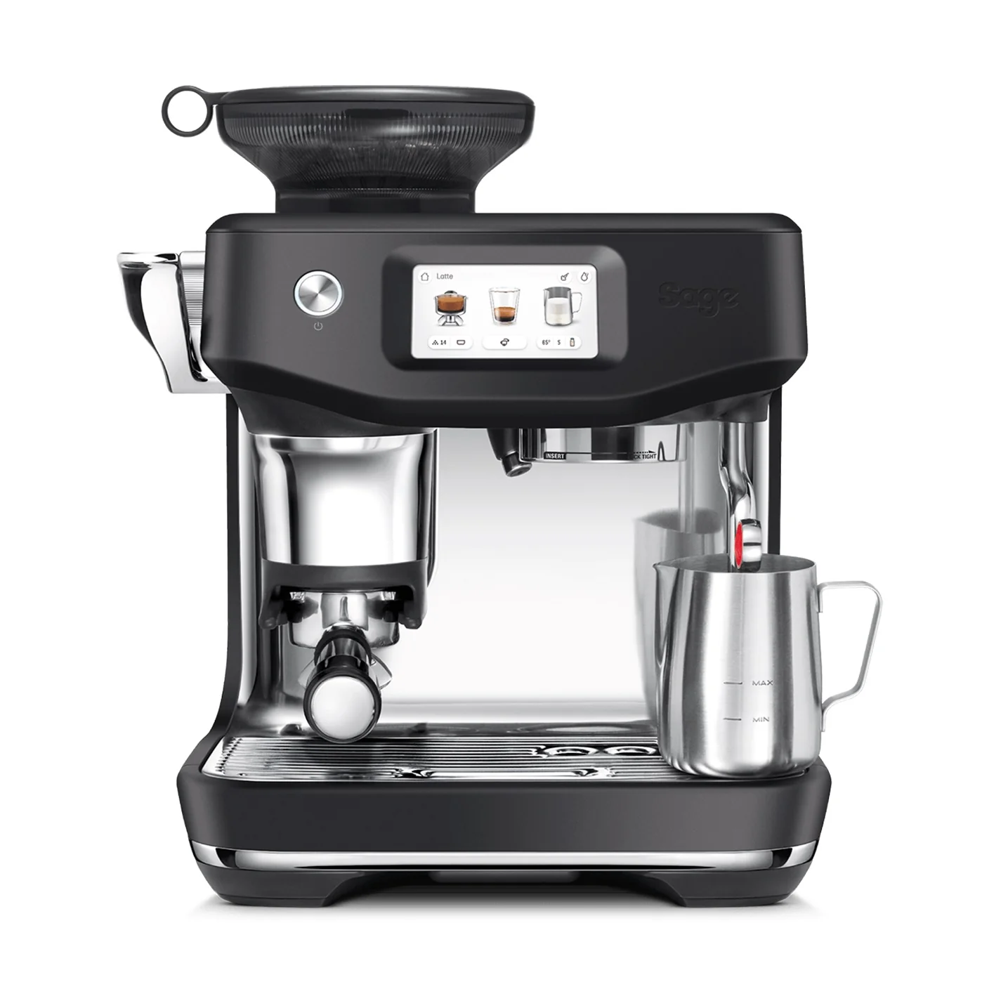 Sage macchina da caffè the Barista Touch Impress   Black Truffle  SES881BTR4FEU1