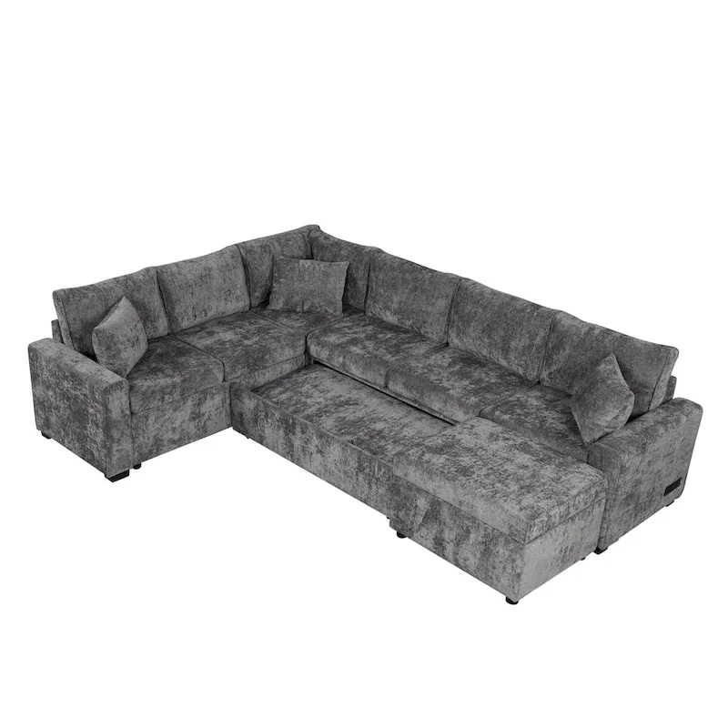 Sectional Sofa Pull-out Sofa Bed Sleeper