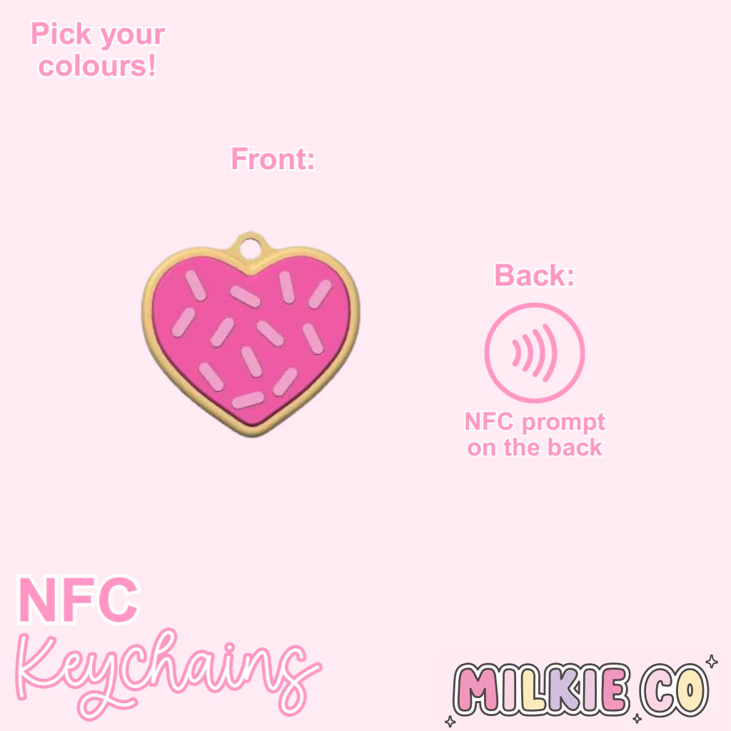 Sugar Cookie (Sprinkles) NFC Keychain