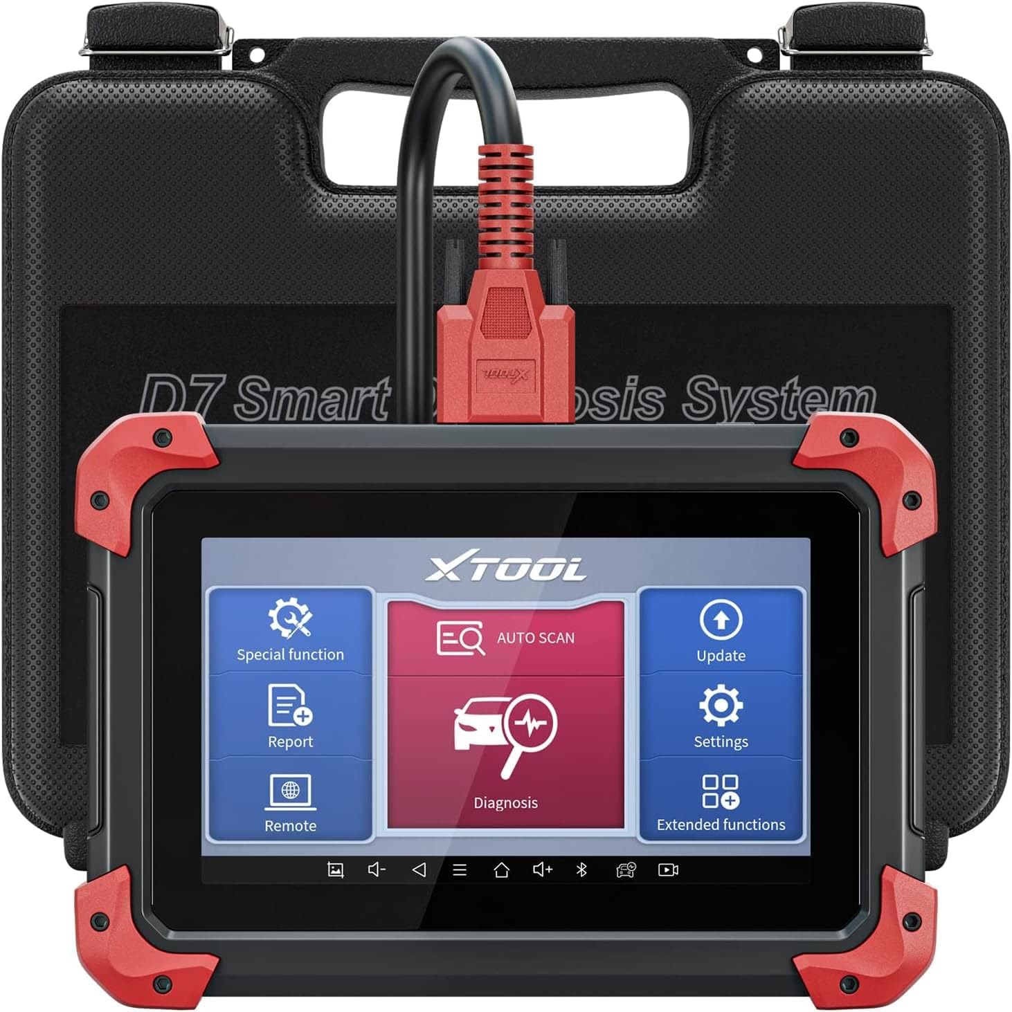 Strumento di scansione bidirezionale: il più recente strumento diagnostico per scanner automobilistico del 2025 con codifica ECU, test attivi, scansione di tutti i sistemi, oltre 36 ripristini, riapprendimento dell'albero motore, Android 10, aggiorna