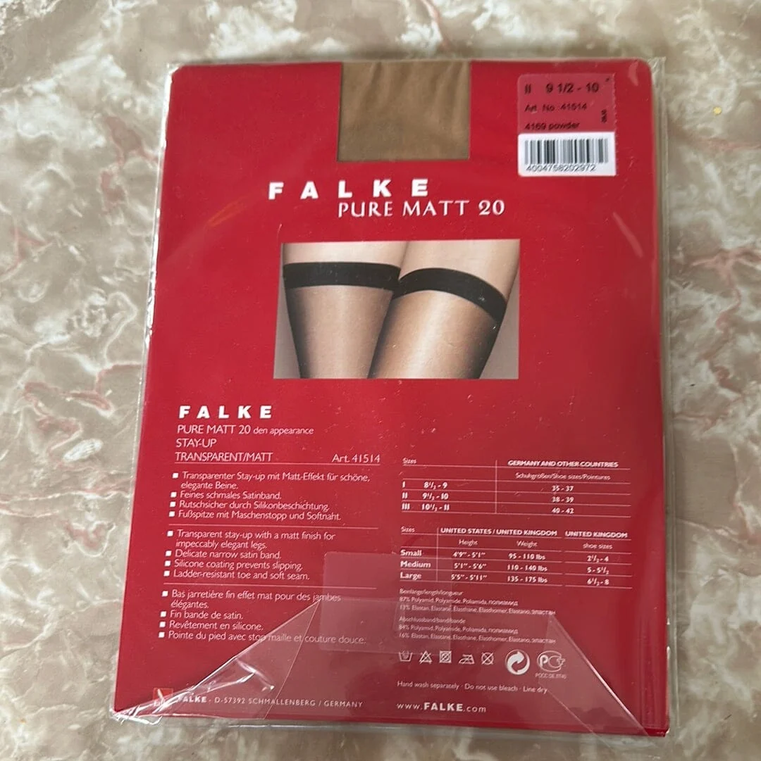 Falke Pure Matt 20 Stockings