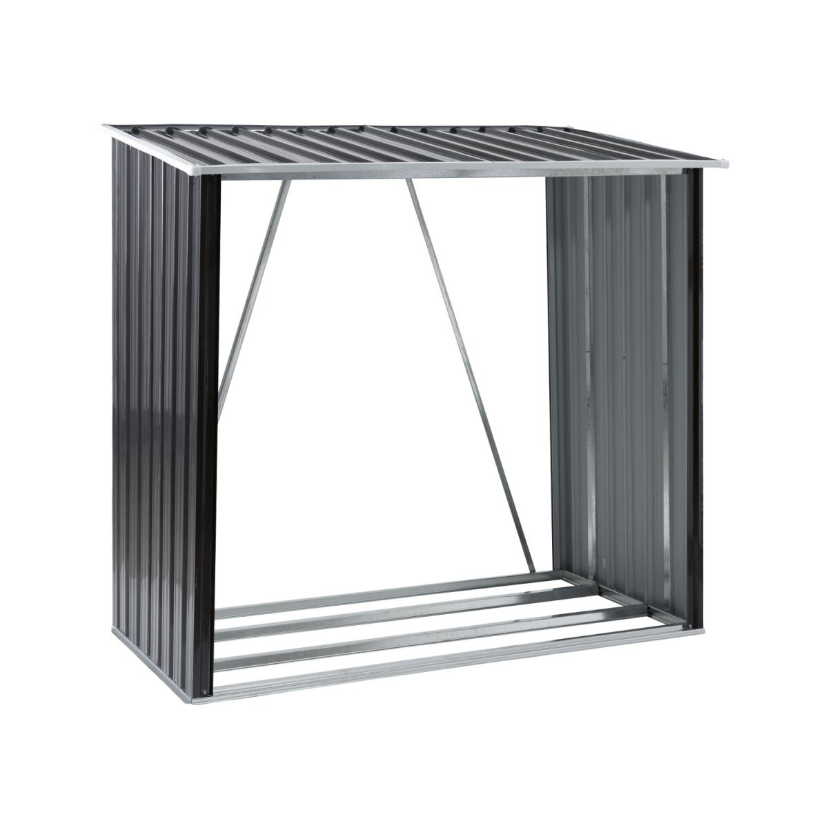 PARKSIDE® Kaminholzregal, 1,45 m², aus Metall - B-Ware neuwertig