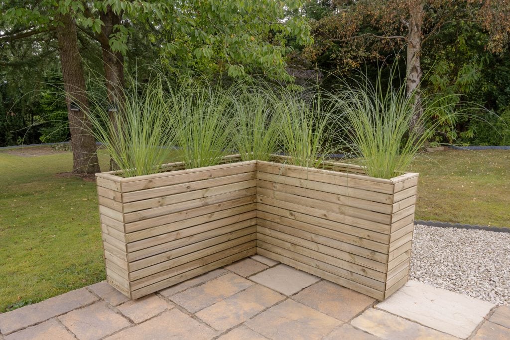 Forest Garden Corner Linear Planter – 160cm