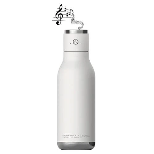Wireless Speaker Water Bottle, White