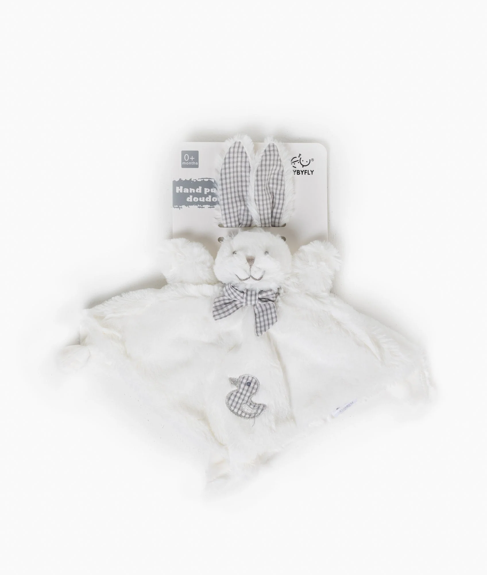 Bunny Comforter | White & Grey