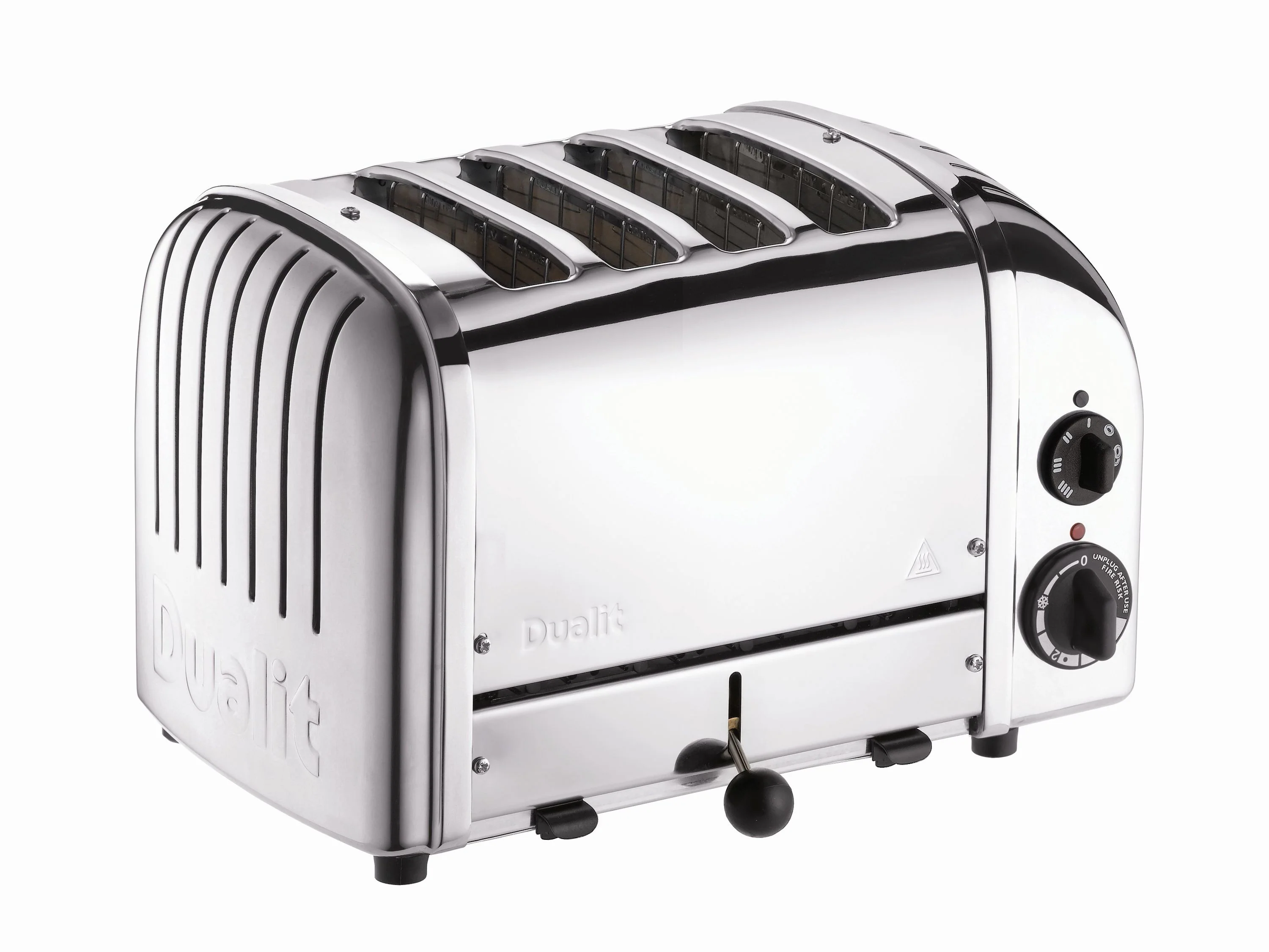 Dualit Classic Tostapane 4 Fette Lucidato (Metallo Lucido)