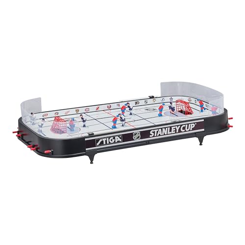 STIGA Hockey Gioco da Tavolo Stanley Cup 3T, Classico Gioco con 3 Squadre Intercambiabili Incluse : Giochi e giocattoli