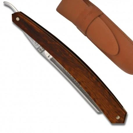 Buffalo Straight Razor 5/8 With Mimosa Wood Handle