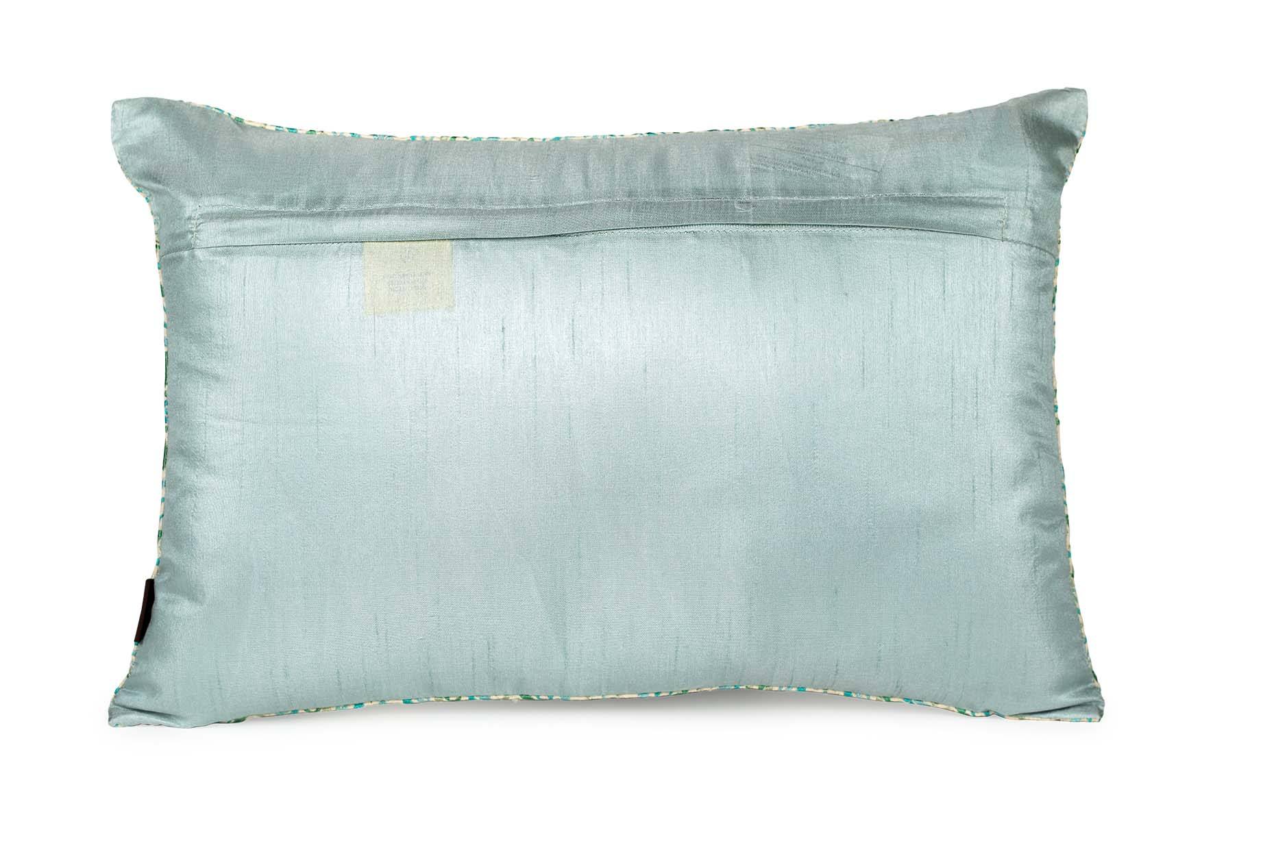 Morocco Sea Blue Pillow