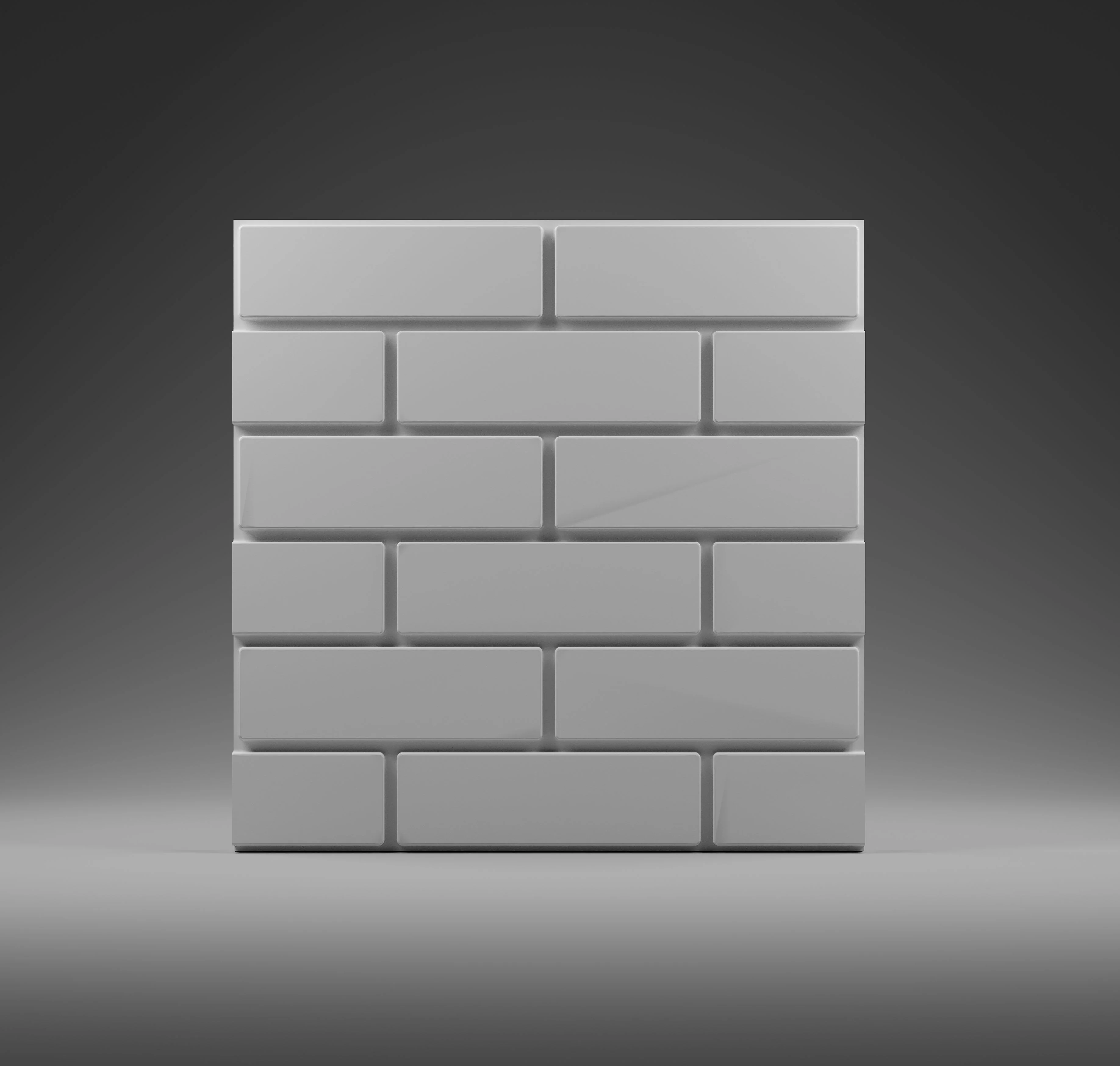 GYPSUM 3D WALL PANEL | BRICK 0096
