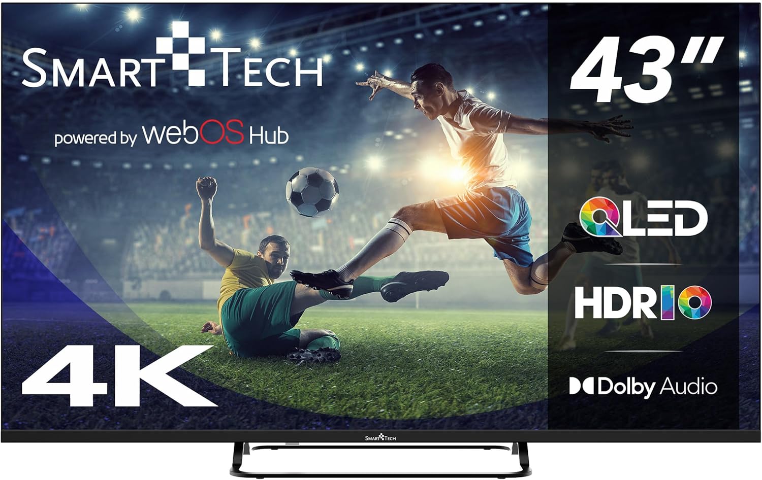 Smart Tech TV QLED 4K UHD 43