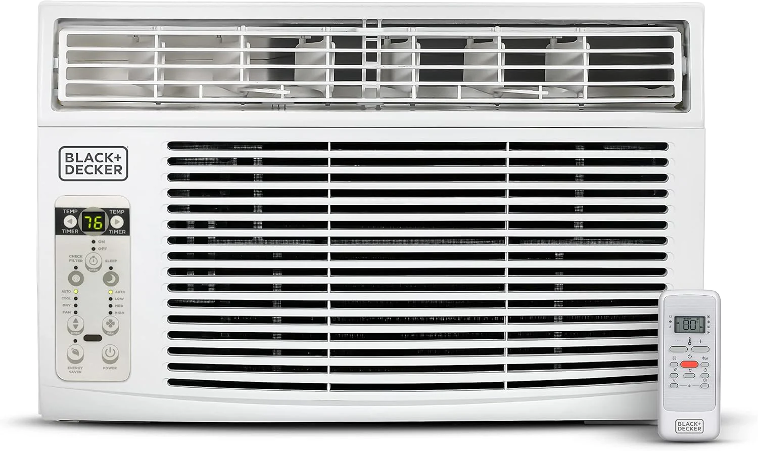 BLACK+DECKER Window Air Conditioner 12000 BTU, AC Window Unit Cools