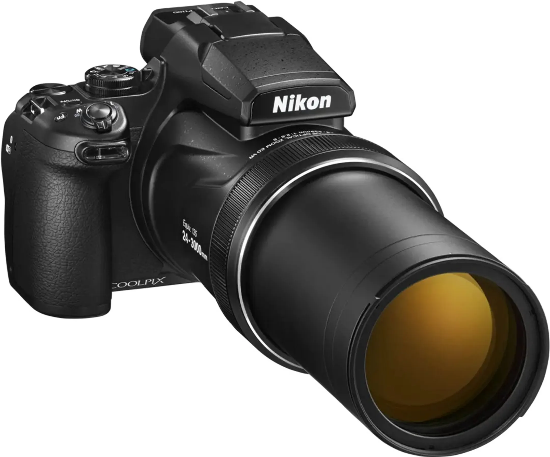 Nikon High Zoom camera Coolpix P1100 - Zwart