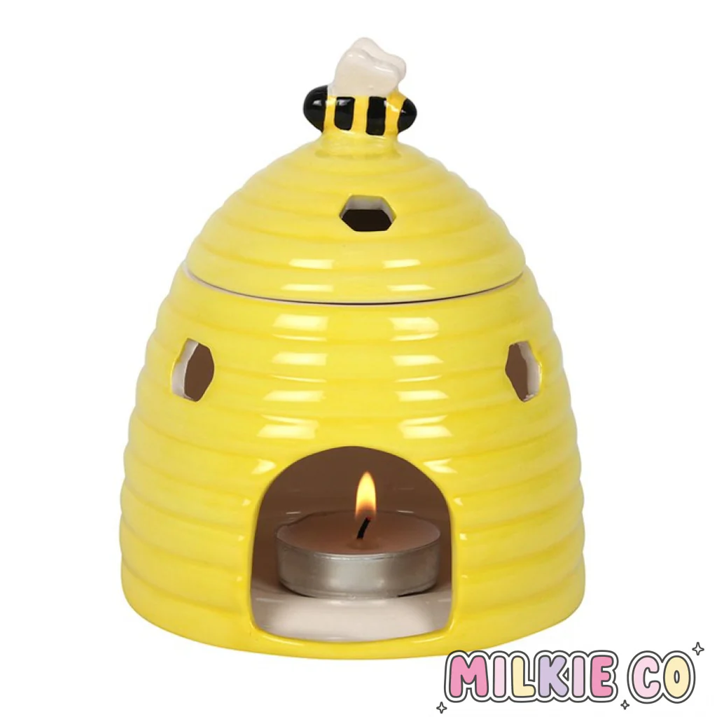 Yellow Beehive Wax Melt Burner