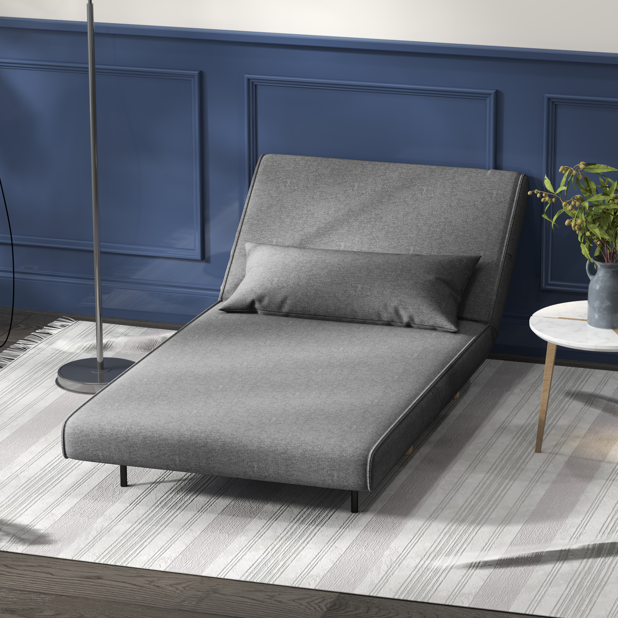 HOMCOM eenpersoonsslaapbank slaapbank