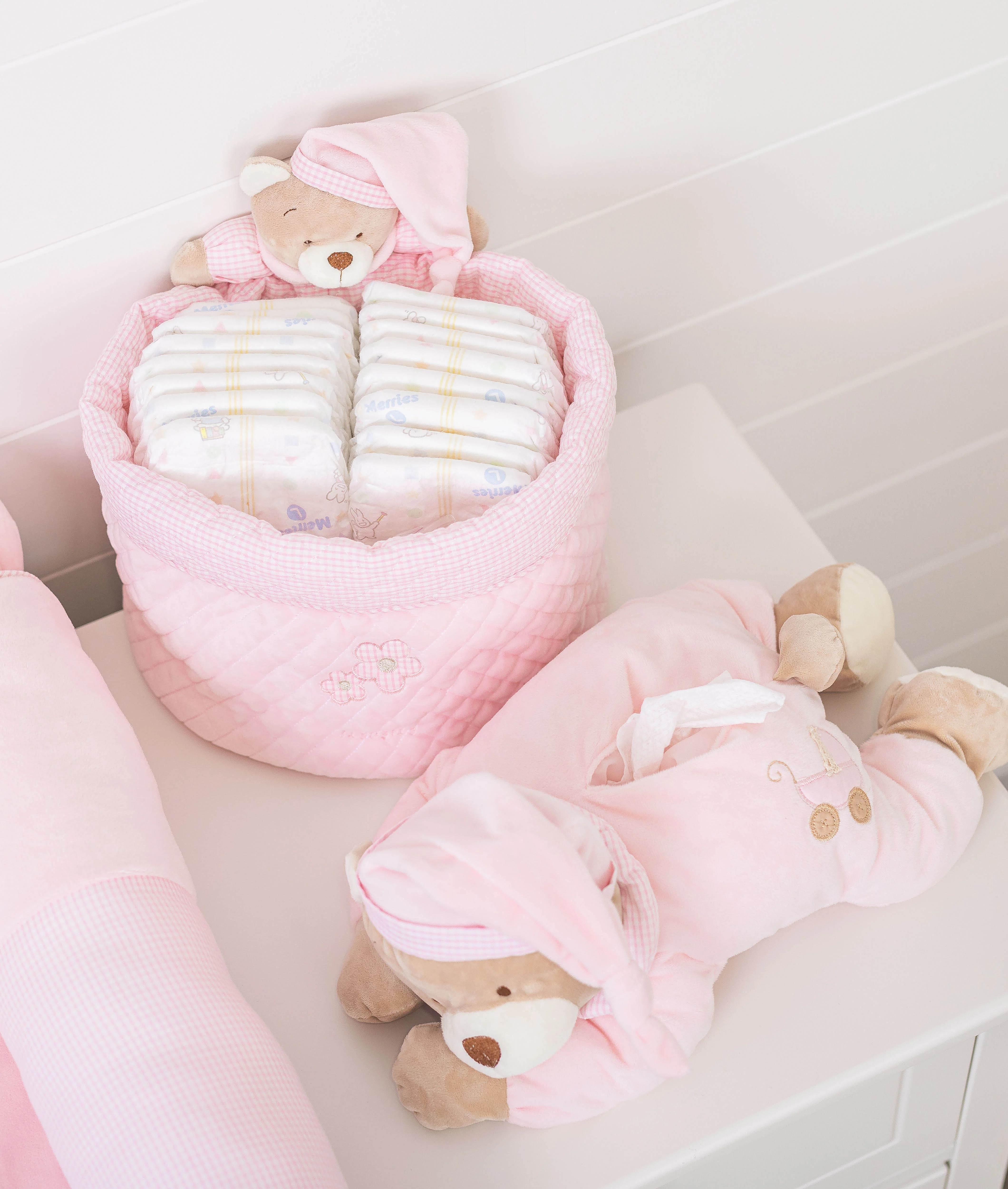 Nappy Caddy | Pink
