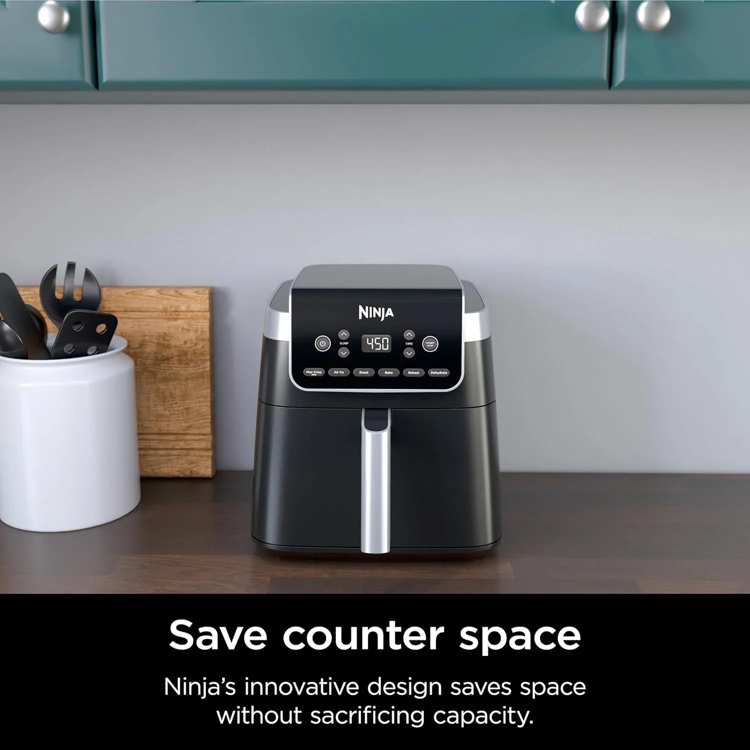 Ninja Air Fryer Pro XL 6-in-1 with 6.5 QT Capacity Max Crisp Air Fry Air Roast Bake