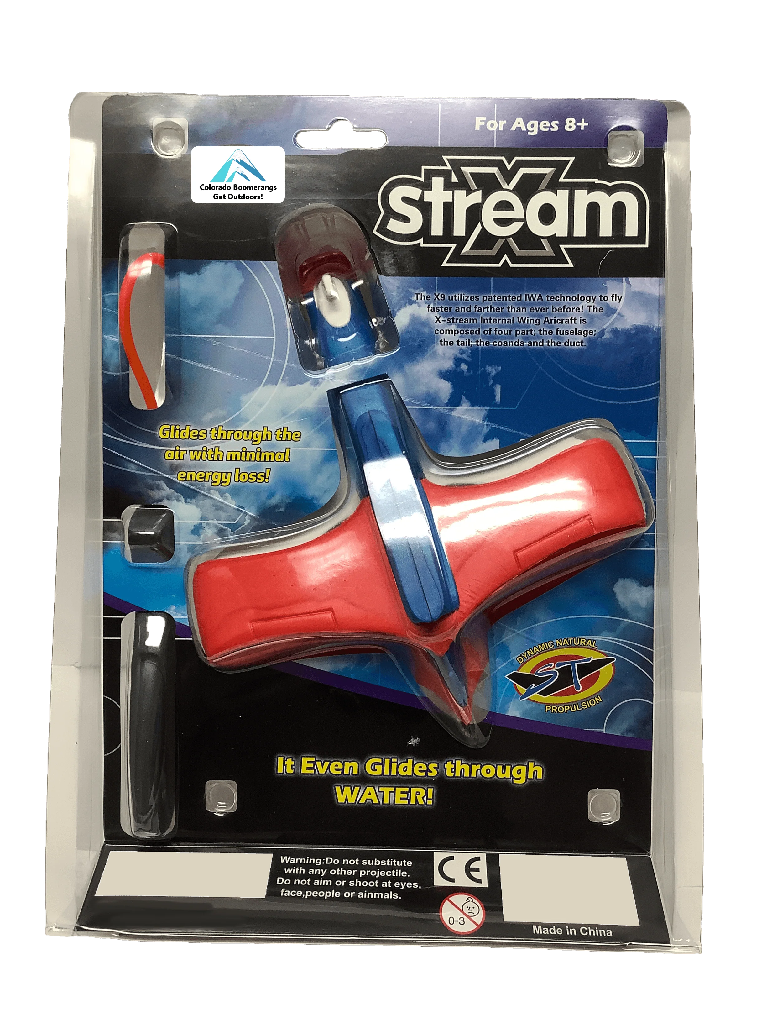 XStream Shuttle Airplane with elastic launcher - Flying toys