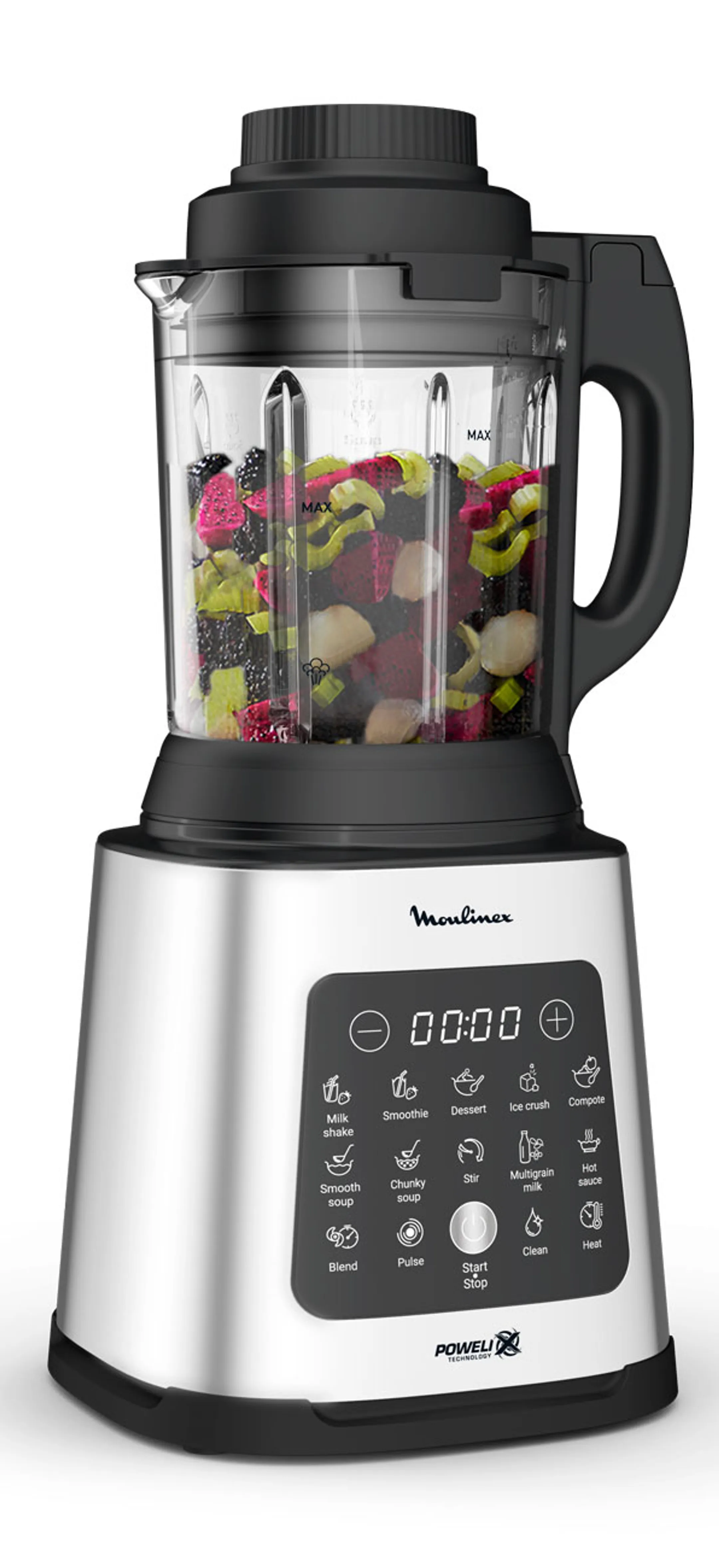 Moulinex Verwarmende Blender Perfectmix Cook LM835D10