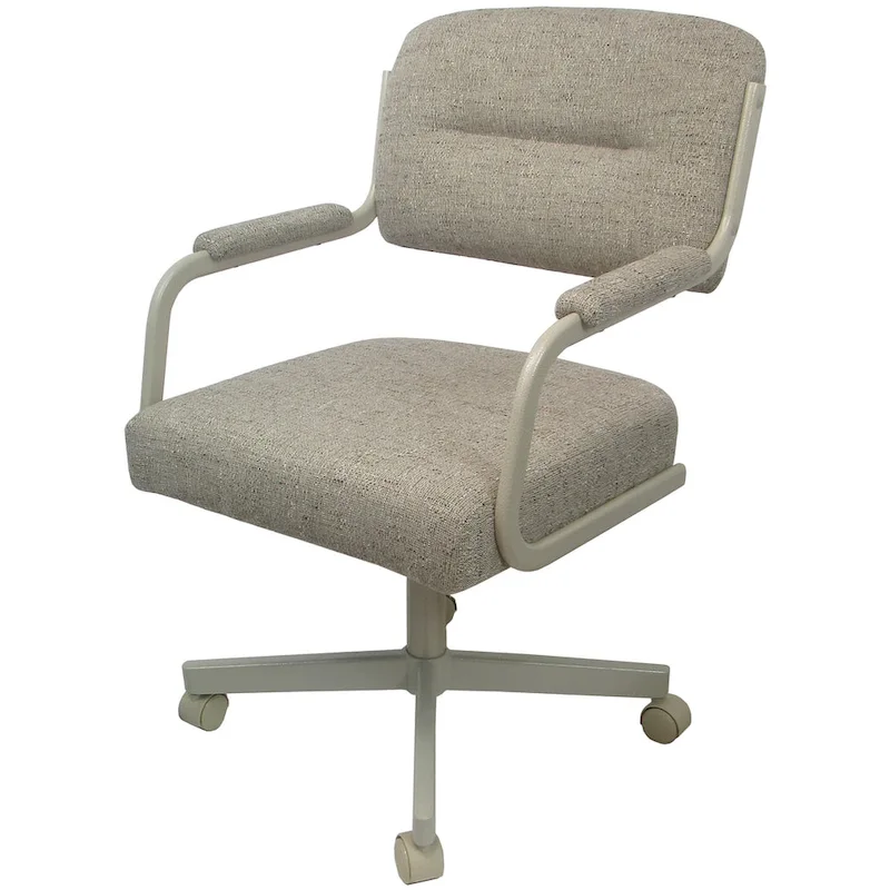 Swivel Kitchen Dining Caster Chair with Wheels - M-110 - N/A