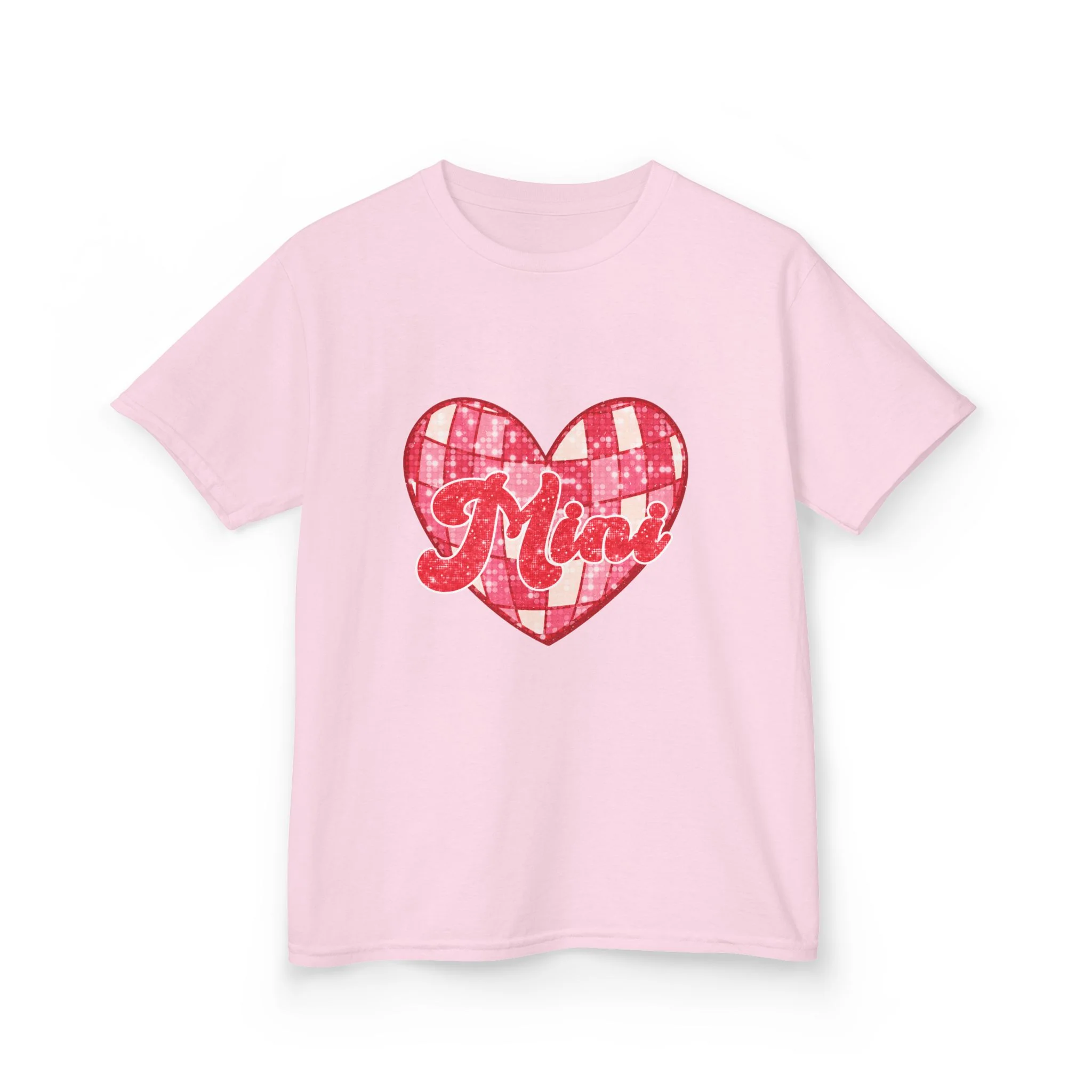 Mom Heart plaid tee | Kids T-Shirt