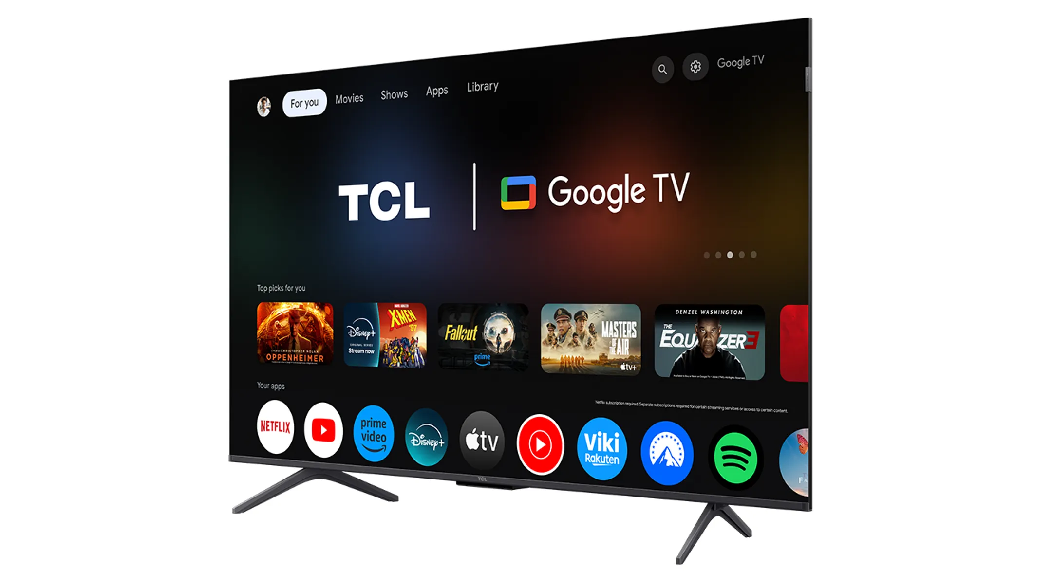 TCL QD-Mini LED 4K TV 75C69K (2025) - 75 inch