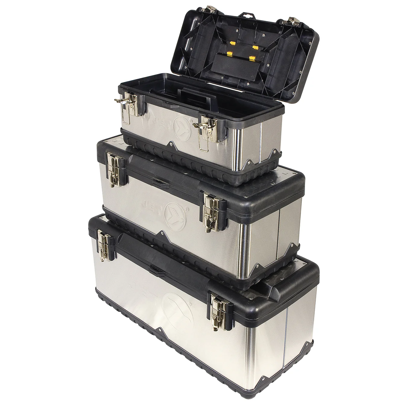 Jet JPSTB-22  ~  22 Inch Stainless Steel Hand Tool Box