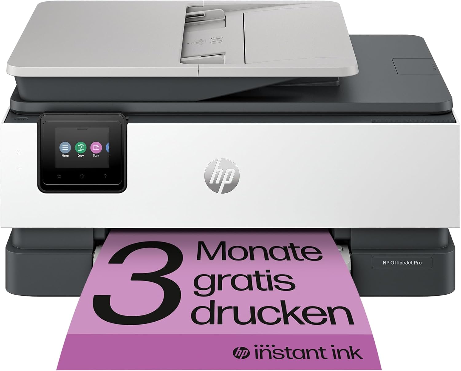 HP OfficeJet Pro 8022e Multifunktionsdrucker, 6 Monate gratis drucken mit HP Instant Ink inklusive, HP+, Drucker, Scanner, Kopierer, Fax, WLAN, LAN, Duplex, HP ePrint, Airprint, Basalt