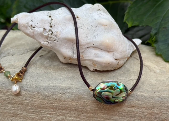 Abalone Reflection Necklace