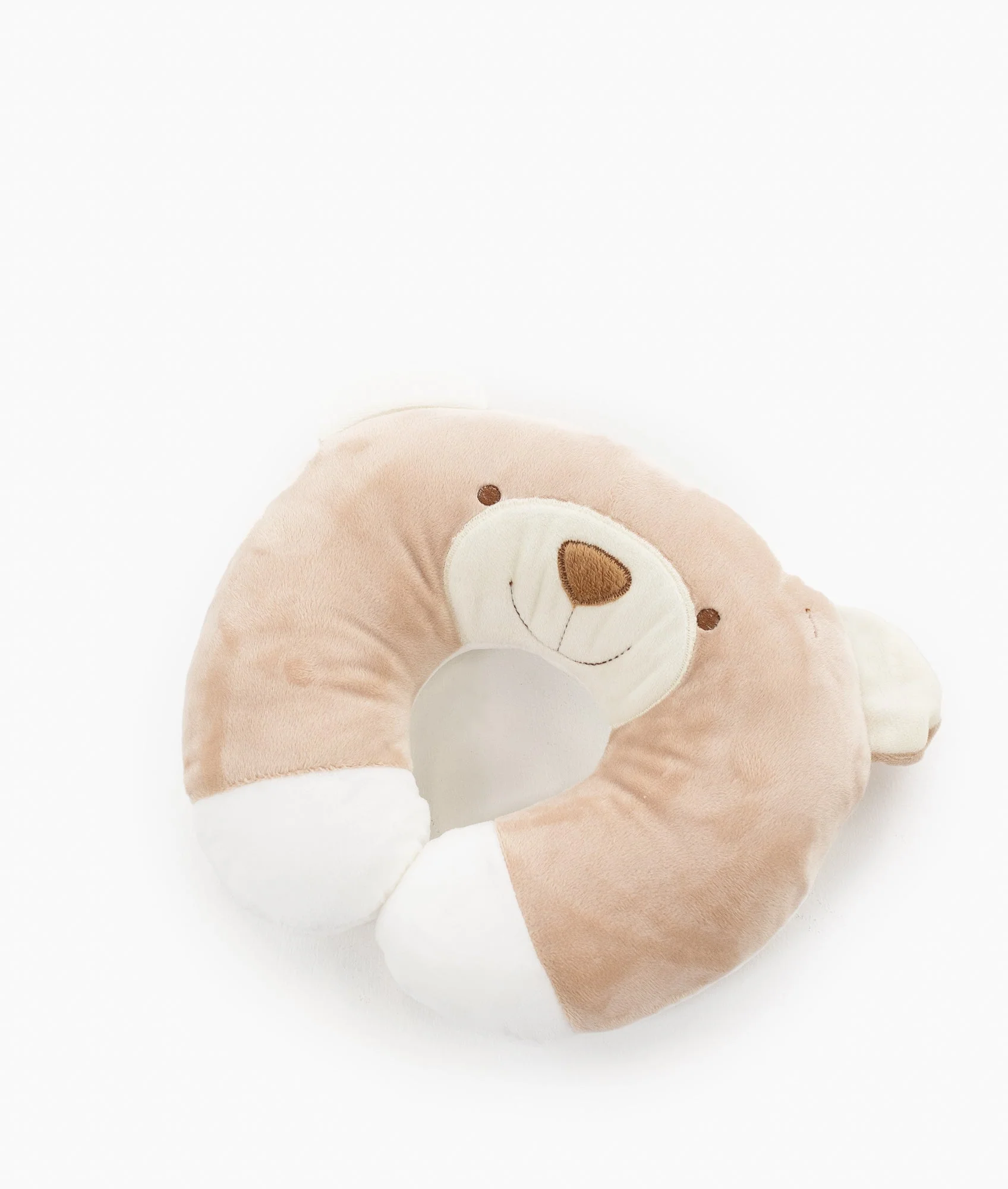 Infant Head Hugger | White & Beige