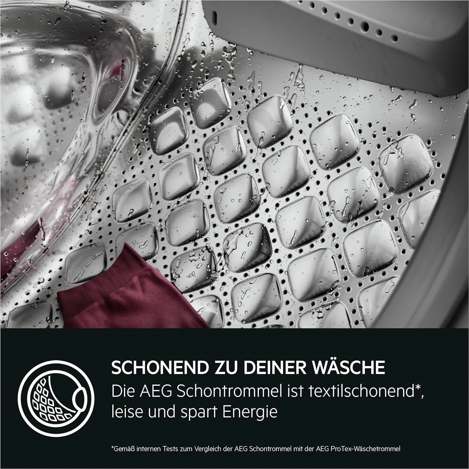 AEG L7WBA60680 Waschtrockner / DualSense - schonende Pflege / 8 kg Waschen / 5 kg Trocknen / D / energiesparend / Mengenautomatik / Nachlegefunktion / ProSteam - Auffrischfunktion / 1600 U/min Weiß