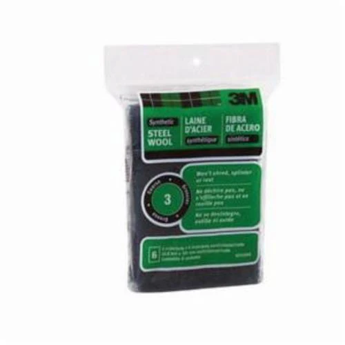 3M 10115NA  ~  Synthetic Steel Wool Pads #3 Coarse