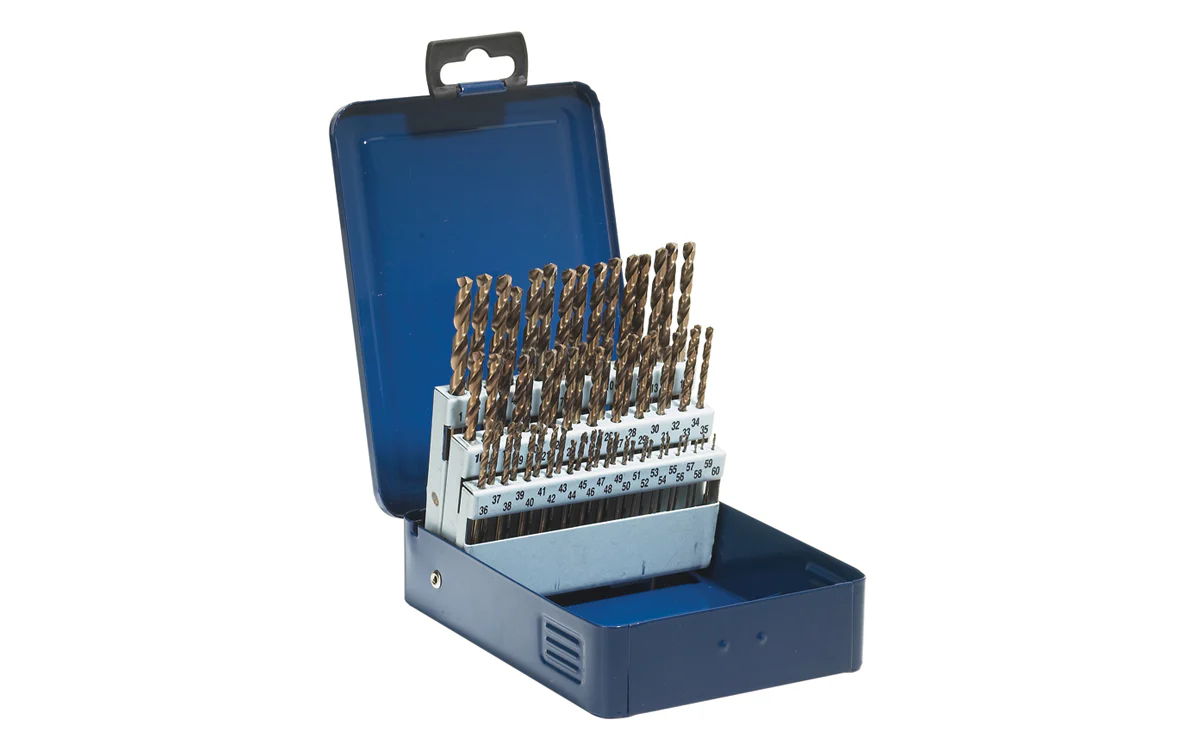 WALTER 01E619  ~  1-60 SST Drill Set With Box