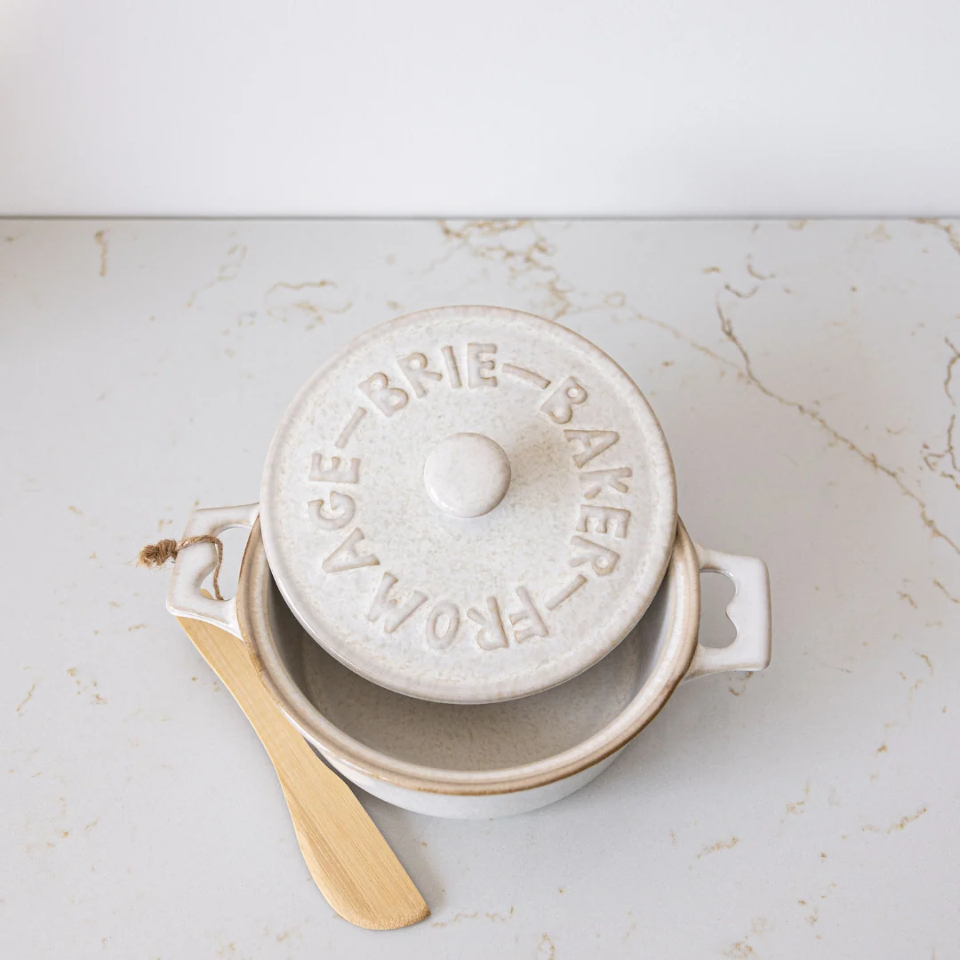 Ceramic Brie Baker Large